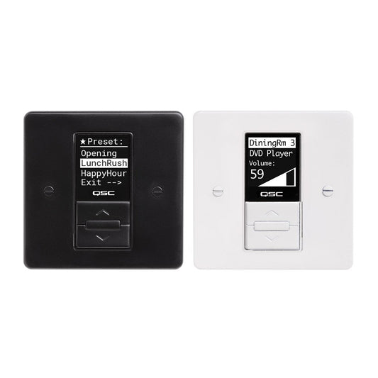 Q-SYS MP-MFC Controller-Wall mount controller for MP-M Series mixers