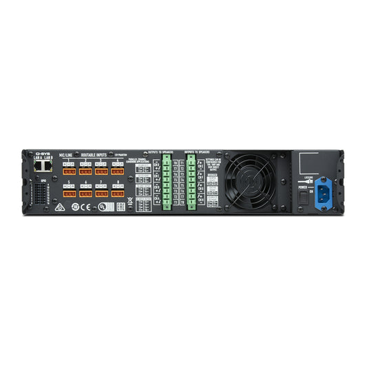 Q-SYS CX-Q 8K8-Eight-channel Network Amplifier