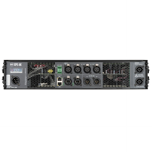 RCF XPS-4K Class D Power Amplifier with DSP, RDNet Management (4 X 1,000 W @ 4 Ω)