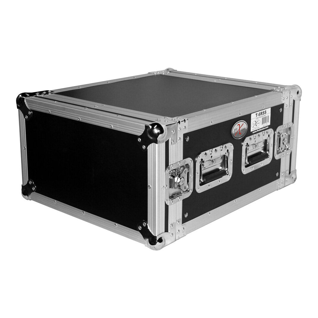ProX T-6RSS 6U Space Amp Rack Mount ATA Flight Case 19" Depth