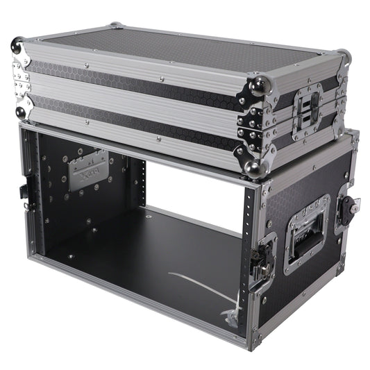 ProX Deluxe Rack Flight Case 6U ATA Road Case With Dual Rails | 14 in