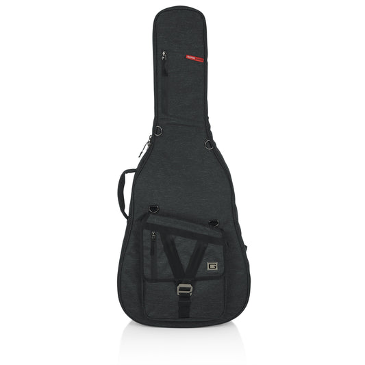 Gator GT-JUMBO-BLK Transit Jumbo Acoustic Guitar Gig Bag | Black