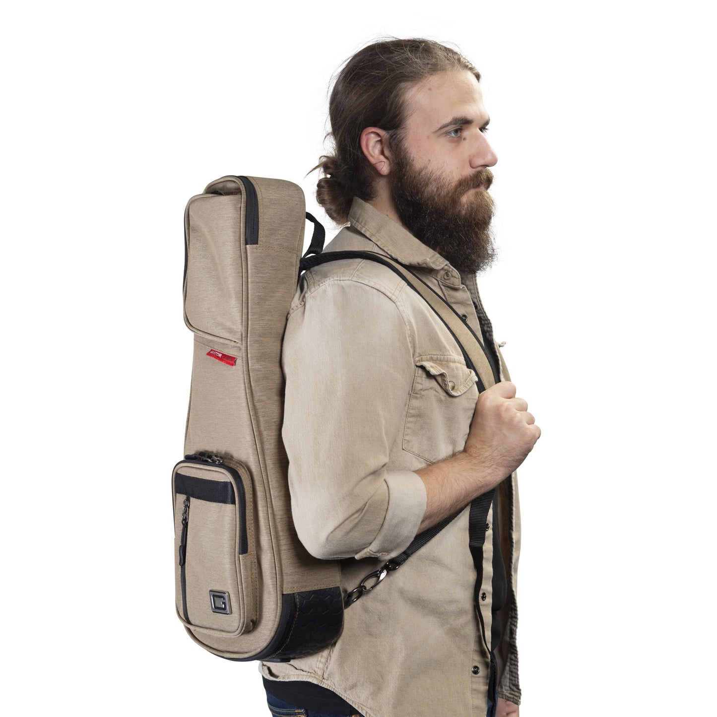Gator GT-UKE-SOP-TAN Transit Bag For Soprano Ukulele | Tan