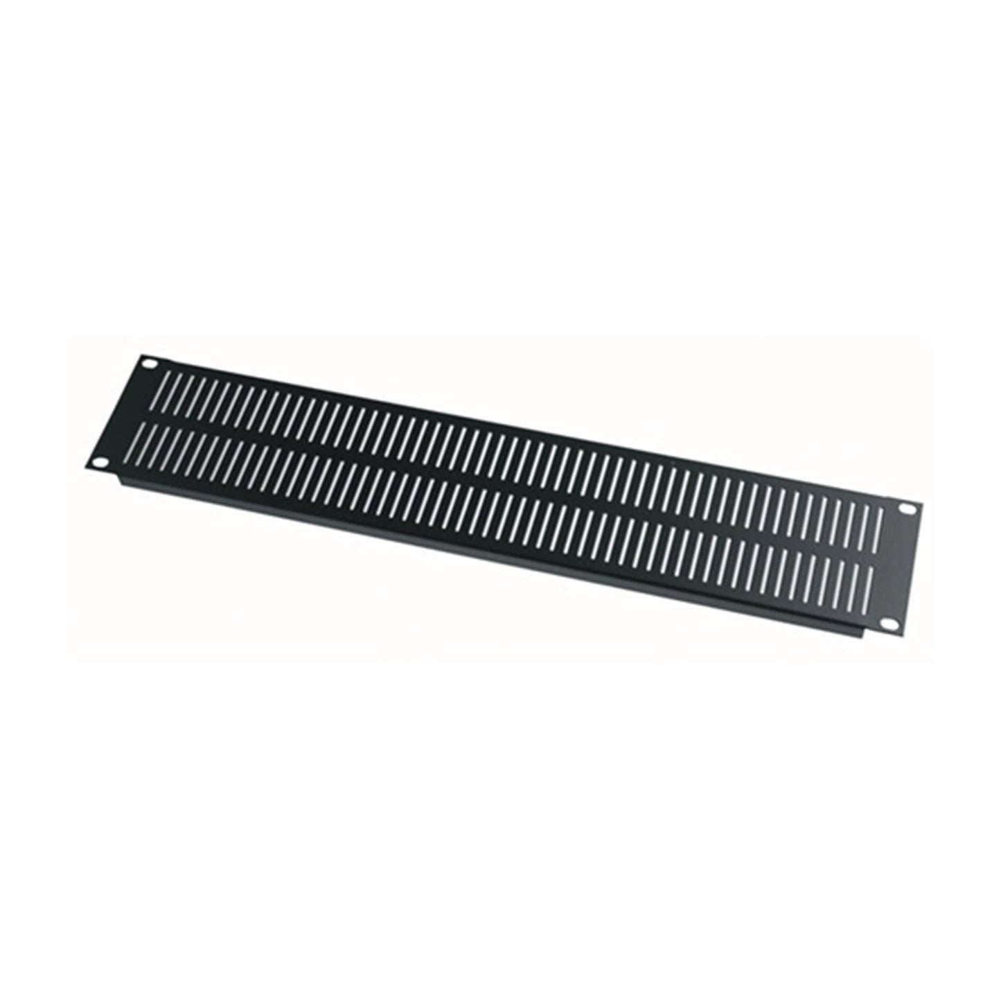 Middle Atlantic EVT2 Rack Rail Vent Panel 2 RU Flanged with 17% Open Area