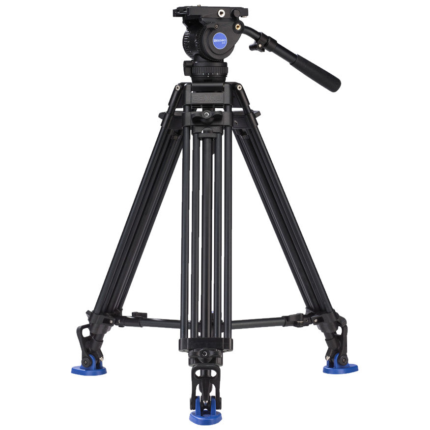 Benro A673TMM Dual Stage AL Video Tripod & BV8 Head