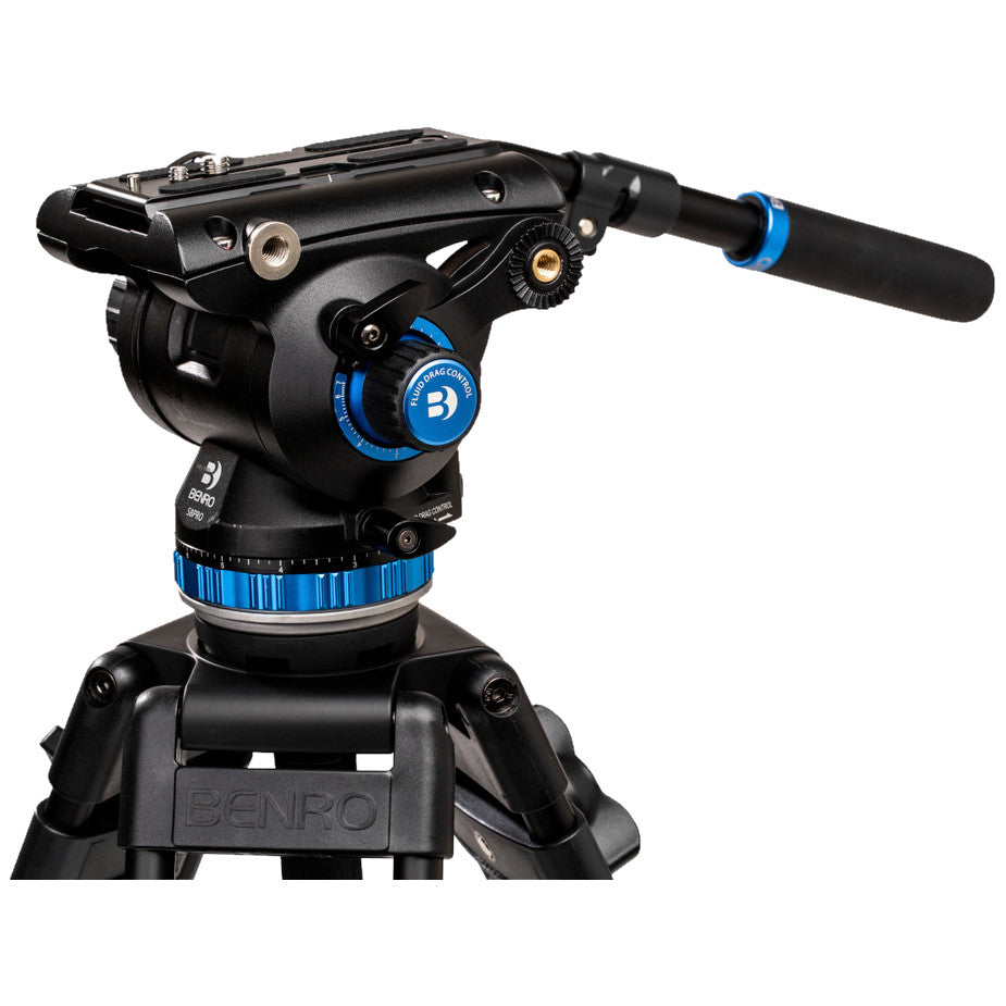 Benro S8 PRO Flat Base Fluid Video Head