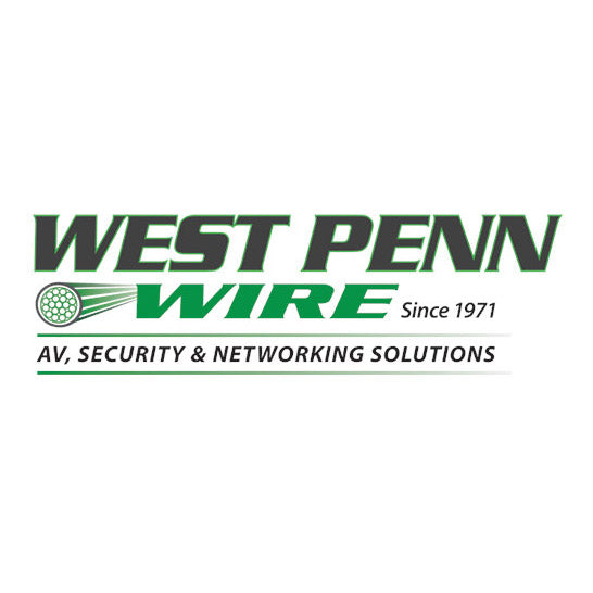 West Penn 224BK 18AWG 2-Conductor Stranded Speaker Cable