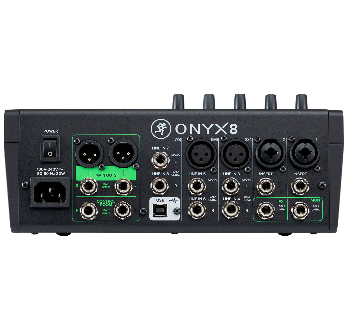 Mackie ONYX8 8-Channel Analog Mixer with Mulititrack USB back