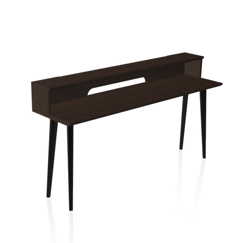 Gator Frameworks GFW-ELITEKEYTBL88 88-Note Keyboard Desk | Color: Dark Walnut