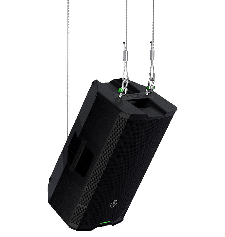 Mackie SRT215 1600W 15-Inch Powered Speaker flown setup