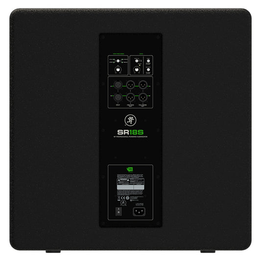 Mackie SR18S 1600W 18-Inch Powered Subwoofer back