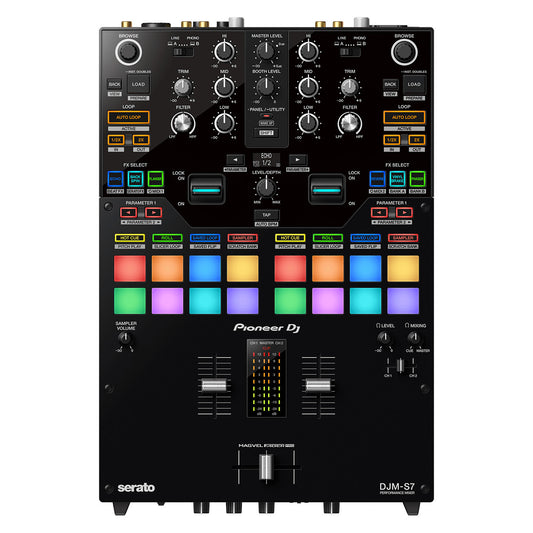 Pioneer DJ DJM-S7 2-Channel Performance DJ Mixer top