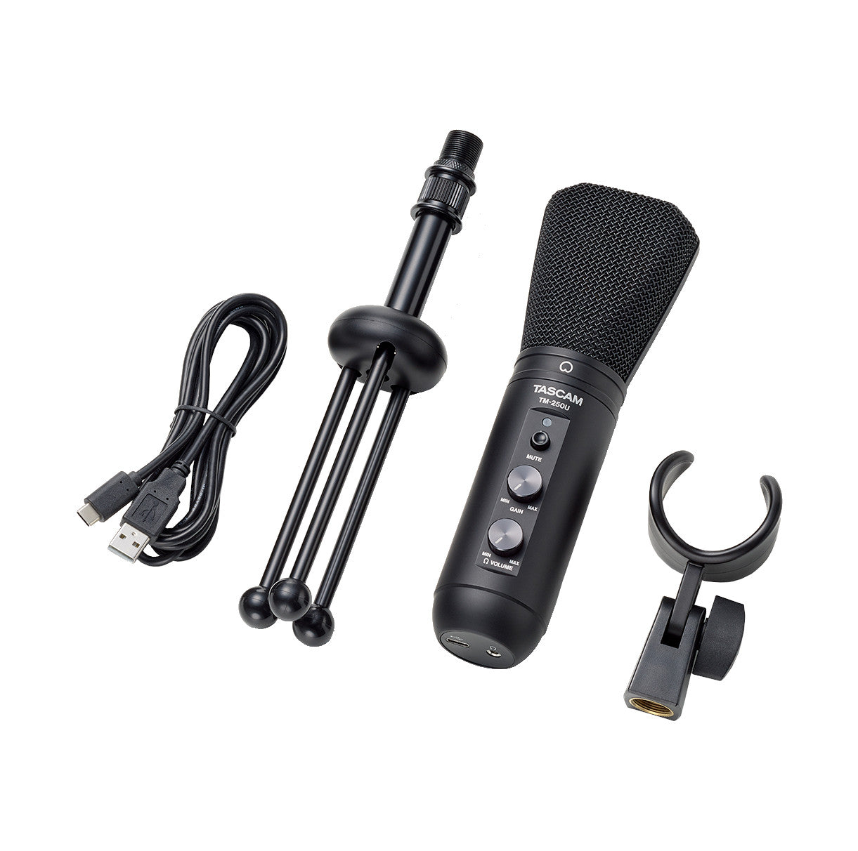 Tascam TM-250U USB Condenser Microphone accessories