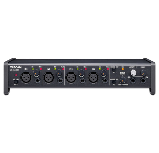 Tascam US-4X4HR 4x4 USB Audio Interface front