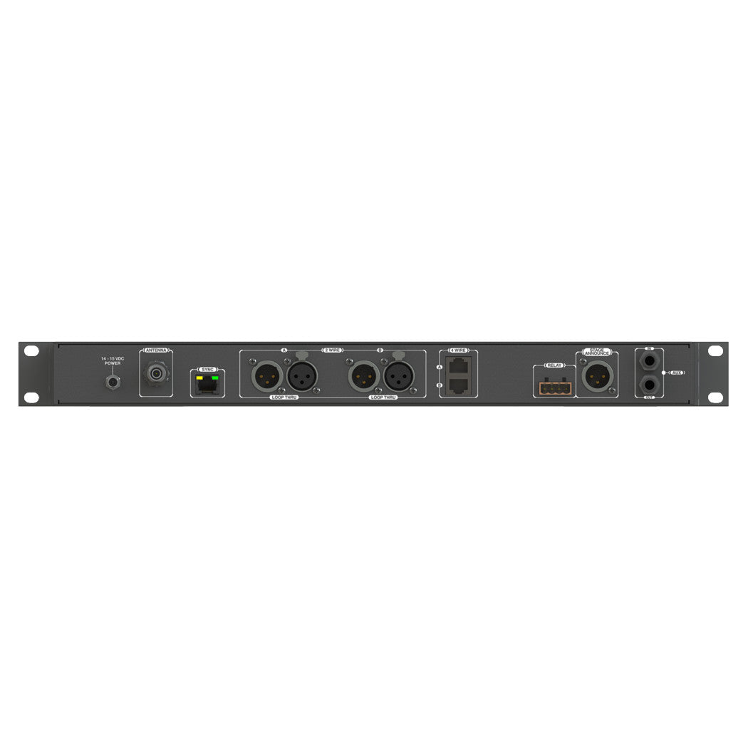 Pliant Technologies CB2-2400 CrewCom 2.4GHz 2-Channel Base Station back