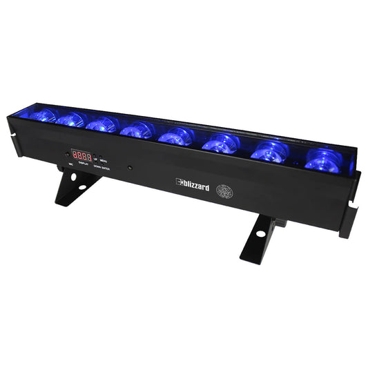 Blizzard LB Spektrum 8x3W RGB LED Rainbow FX Light blue
