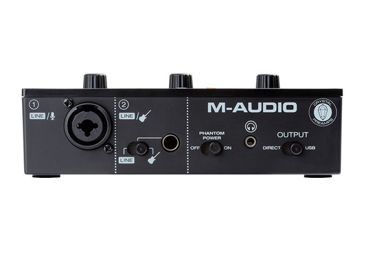 M-Audio M-Track Solo 2-Channel USB Audio Interface front