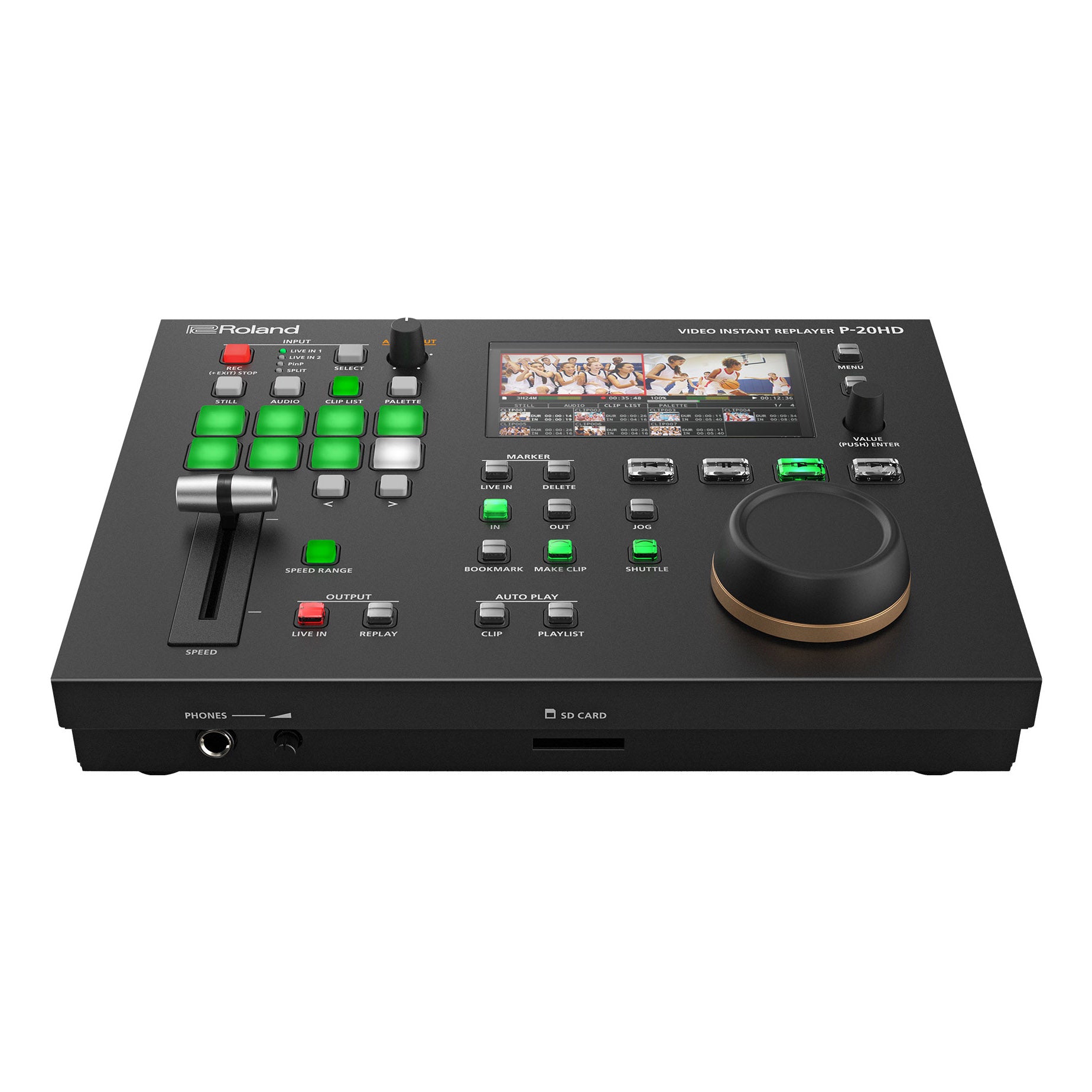 【美品】 Roland P-20HD リプレイヤー Roland Pro A/V - P-20HD | Video Instant Replayer