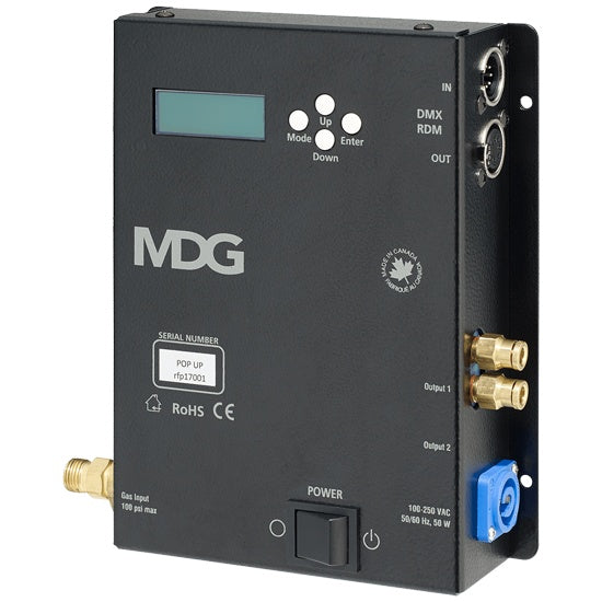 MDG MDGRFP-CB Recessed DMX Fog Output Control Box