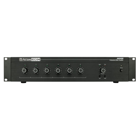 AtlasIED AA240G 6-Input 240W Mixer Amplifier front