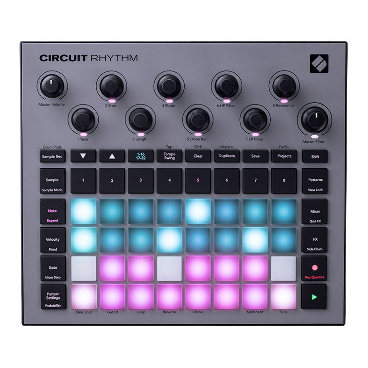 Novation Circuit Rhythm Standalone Beatmaking Sampler – SoundPro