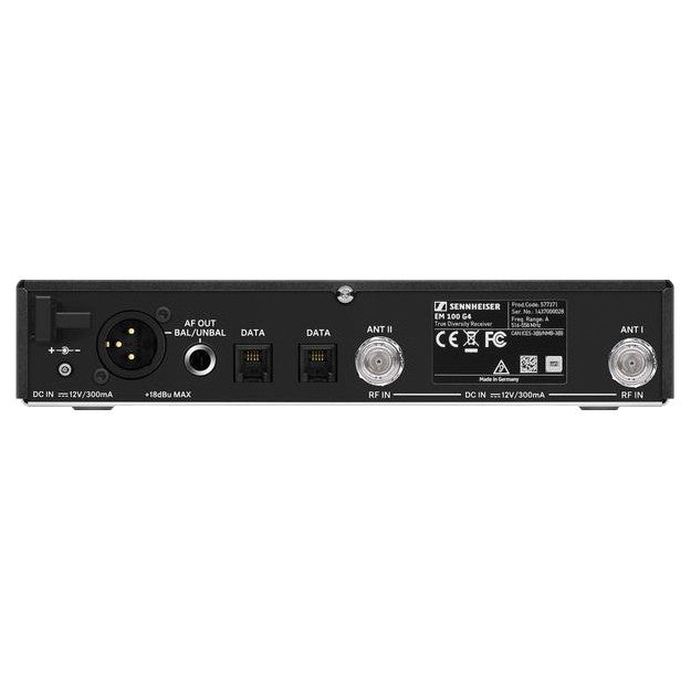 Sennheiser EM 100 G4 True Diversity Half-Rack Receiver back