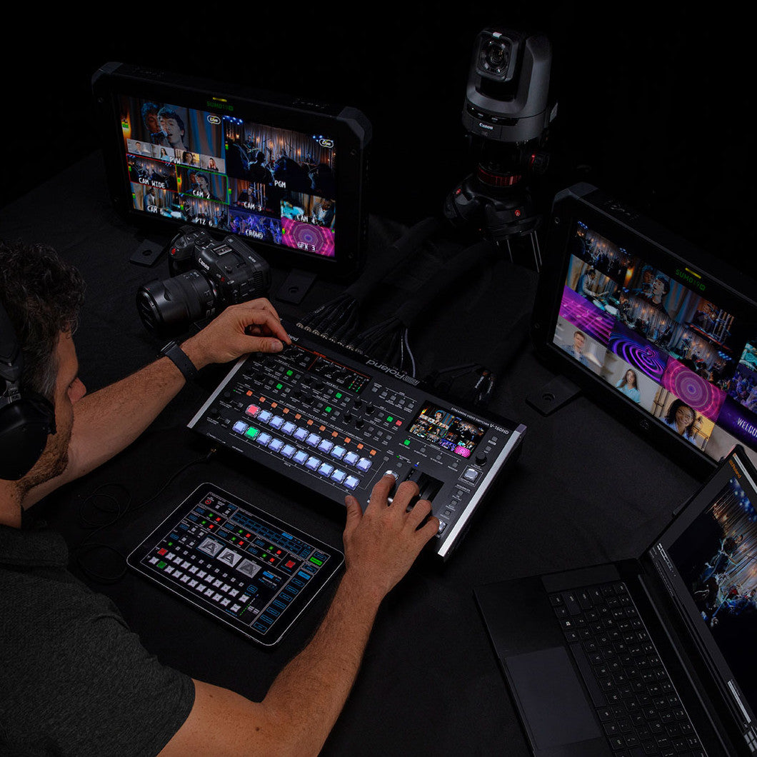 Roland V-160HD Streaming Video Switcher lifestyle