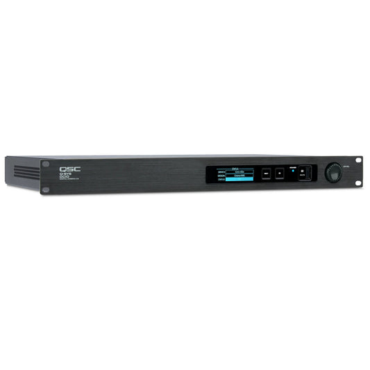 Q-SYS Q-SYS Digital Cinema I/O Interface 1RU Q-LAN Audio I/O | Without HDMI