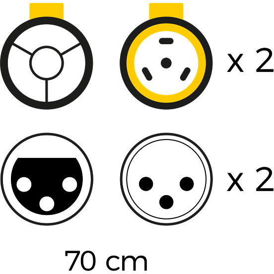 dBTechnologies DCK-27T Audio Cable