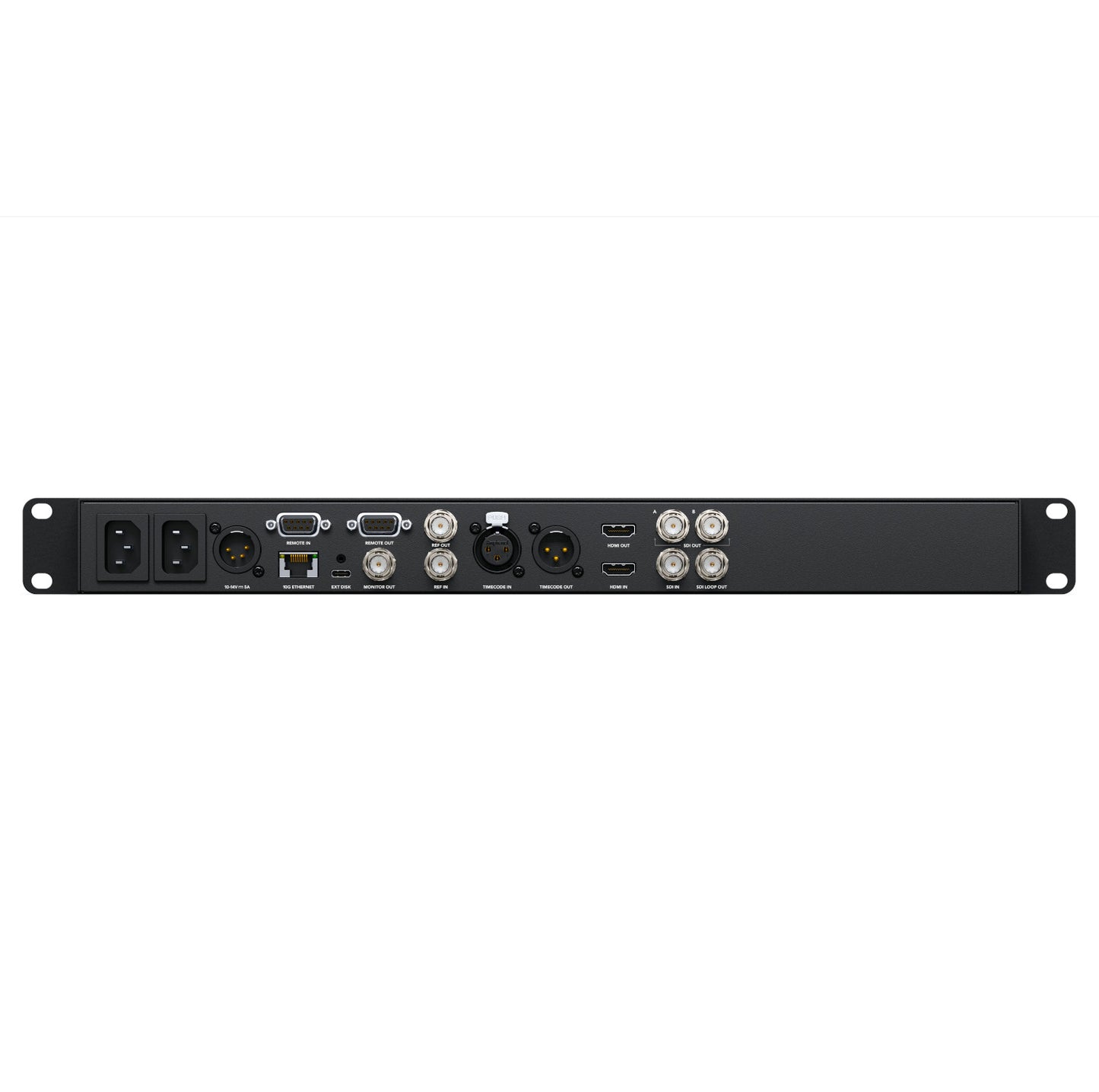 Blackmagic Design HyperDeck Studio 4K Pro back
