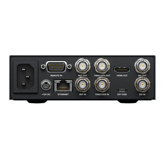 Blackmagic Design HyperDeck Studio HD Mini back