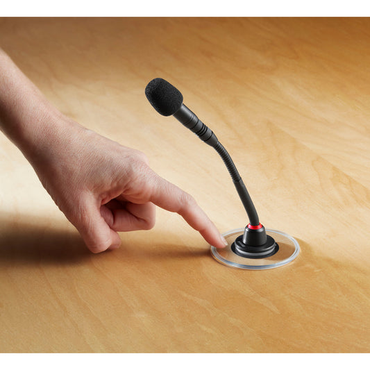 Shure A400MB Mute Button and Adapter with gooseneck mic