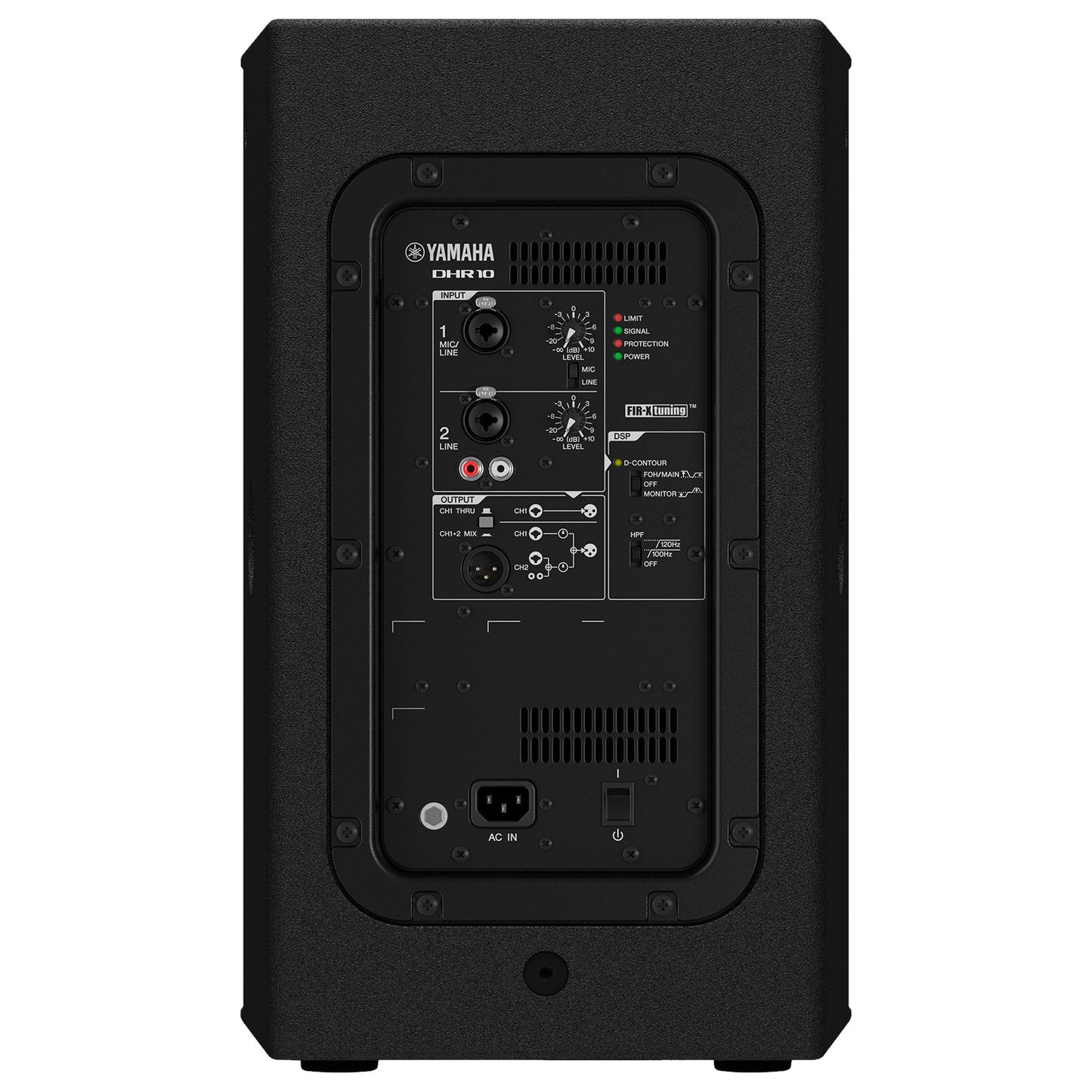 Yamaha DHR10 10 2-Way Powered Speaker back