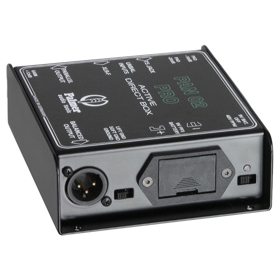 Palmer PAN 02 PRO Professional Active DI Box left