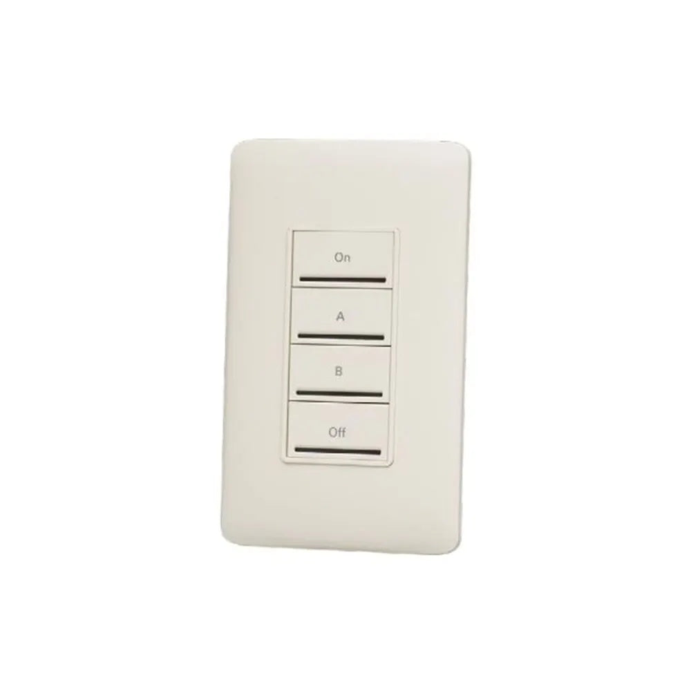 ETC E1004-5 Echo Inspire Button Station | 4-Button | White