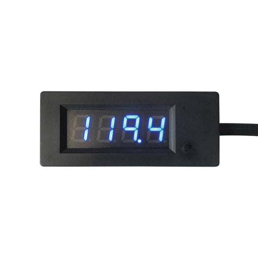 AP-LEDIP remote voltage display included with AtlasIED AP-S158IP showing blue LED readout of 119.4