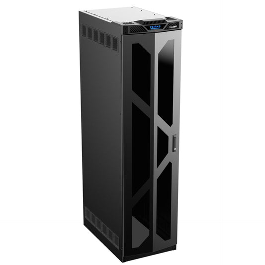 AtlasIED TT45-35P Texas Tough Equipment Rack 45 RU | 35" Deep | Acrylic Door