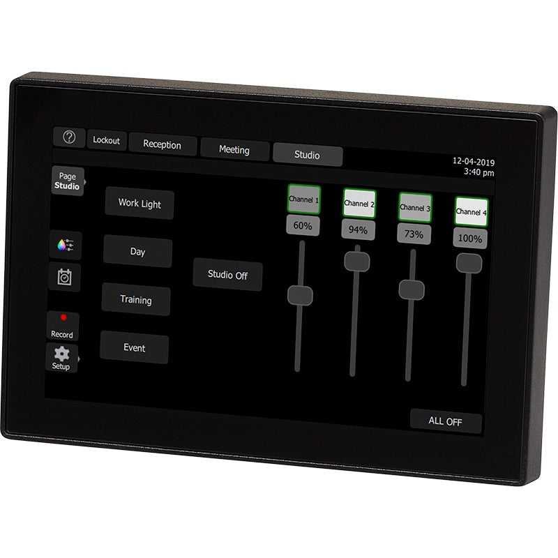 ETC ETS-4 EchoTouch Mk2 Touchscreen Controller With PoE | Black