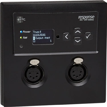 ETC RSN-DMX2-O-P-4 Response Mk2 Two-Port DMX/RDM Output Gateway | Black