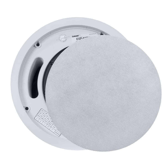 Lowell ESP Series Coaxial Pendant Speakers Acoustic-Match Ceiling Install | 8" | With Transformer