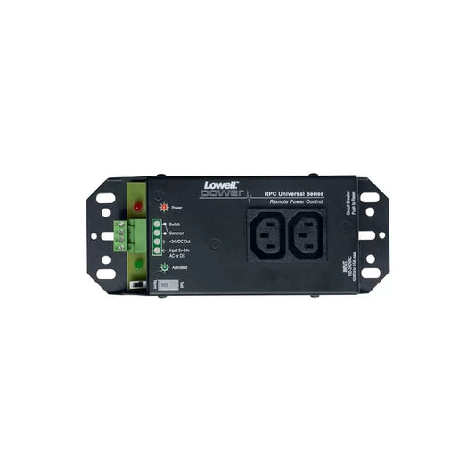 Lowell RPC-15U Remote AC Power Control With IEC C13 Outlets