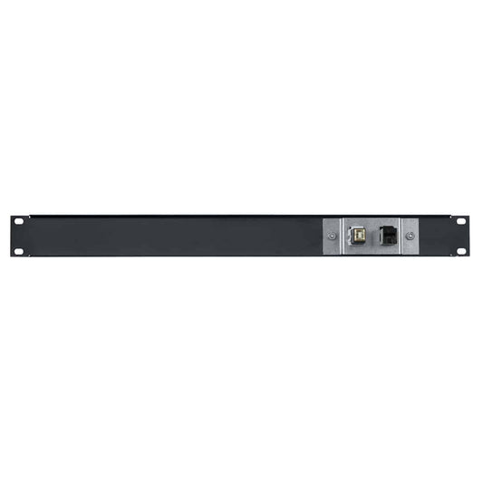 Lowell SIP-1 19" 1U Rack Network Interface Panel With Pass-Through