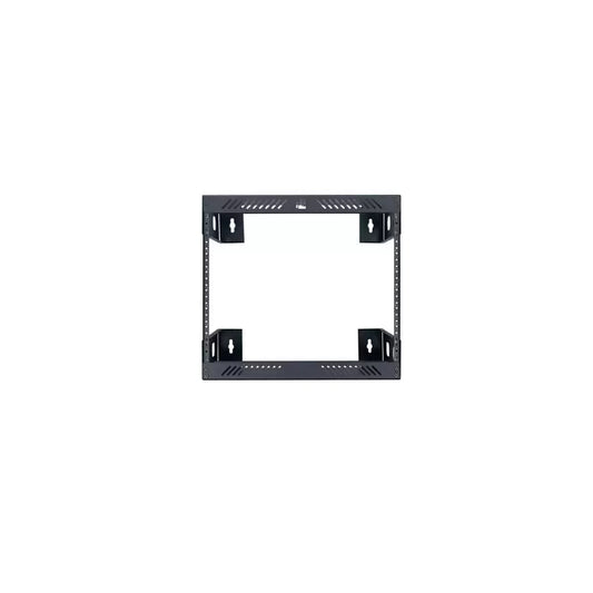 Lowell WXR Slim Wall Mount AV Rack Open-Frame Steel Rack | 8U | 18"D