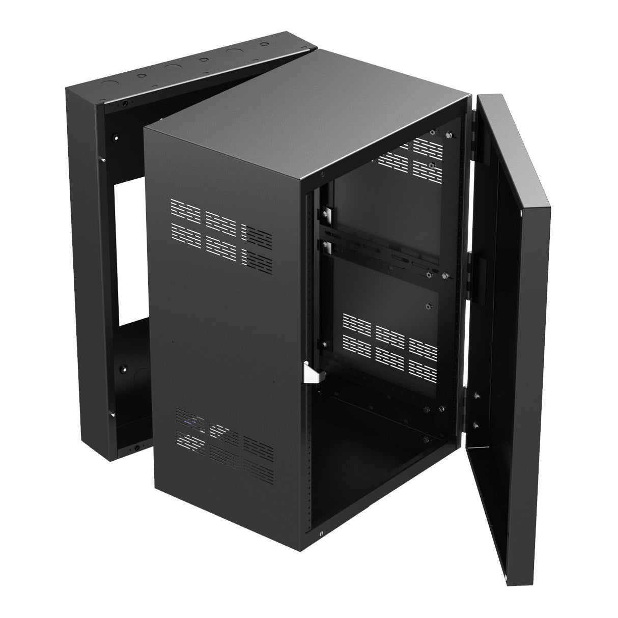 AtlasIED 316 19-Inch 16RU Opening Stand-Alone Wall Cabinet