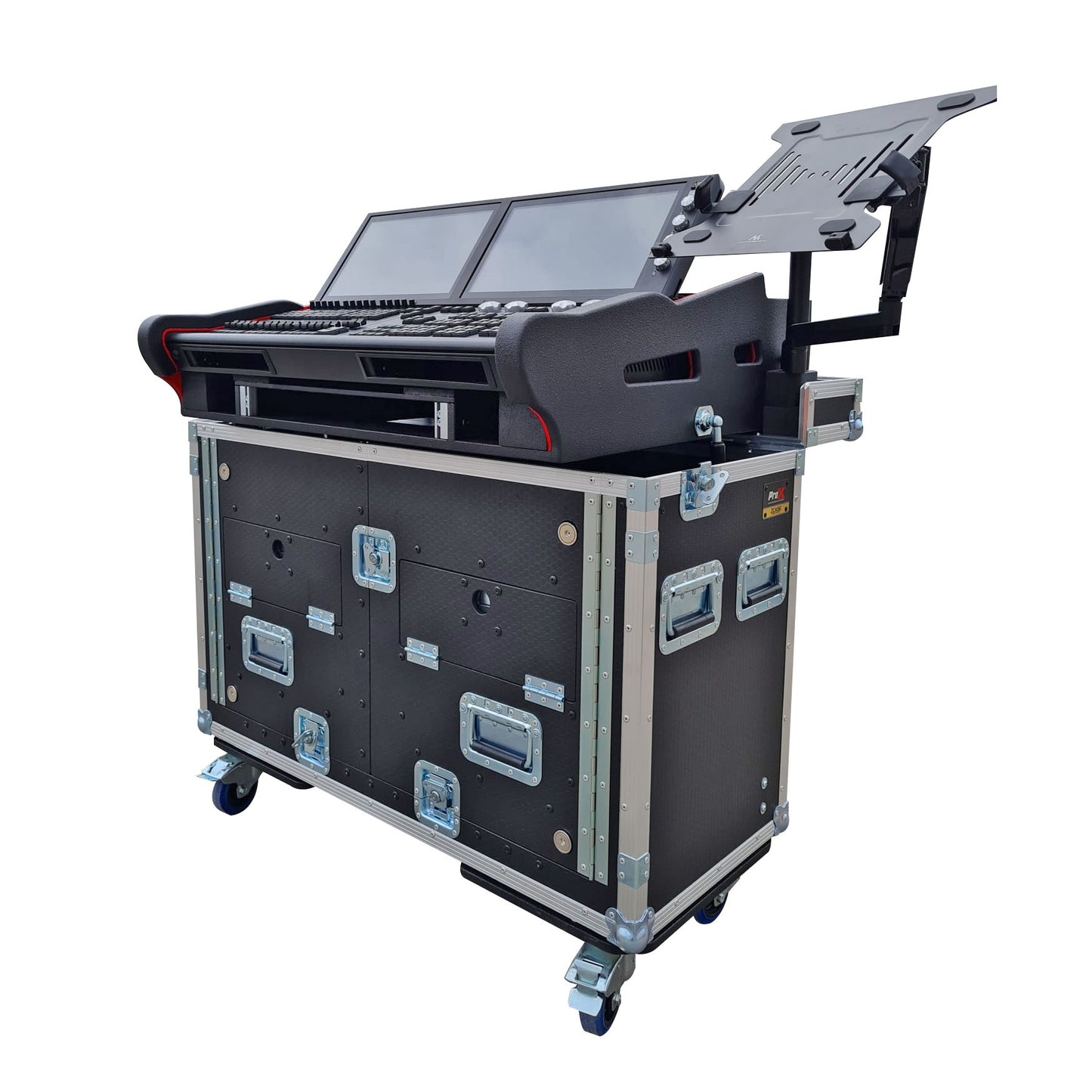 ProX Flip-Ready Hydraulic Console Case For Digital Audio Consoles | Soundcraft VI1000 | Detachable