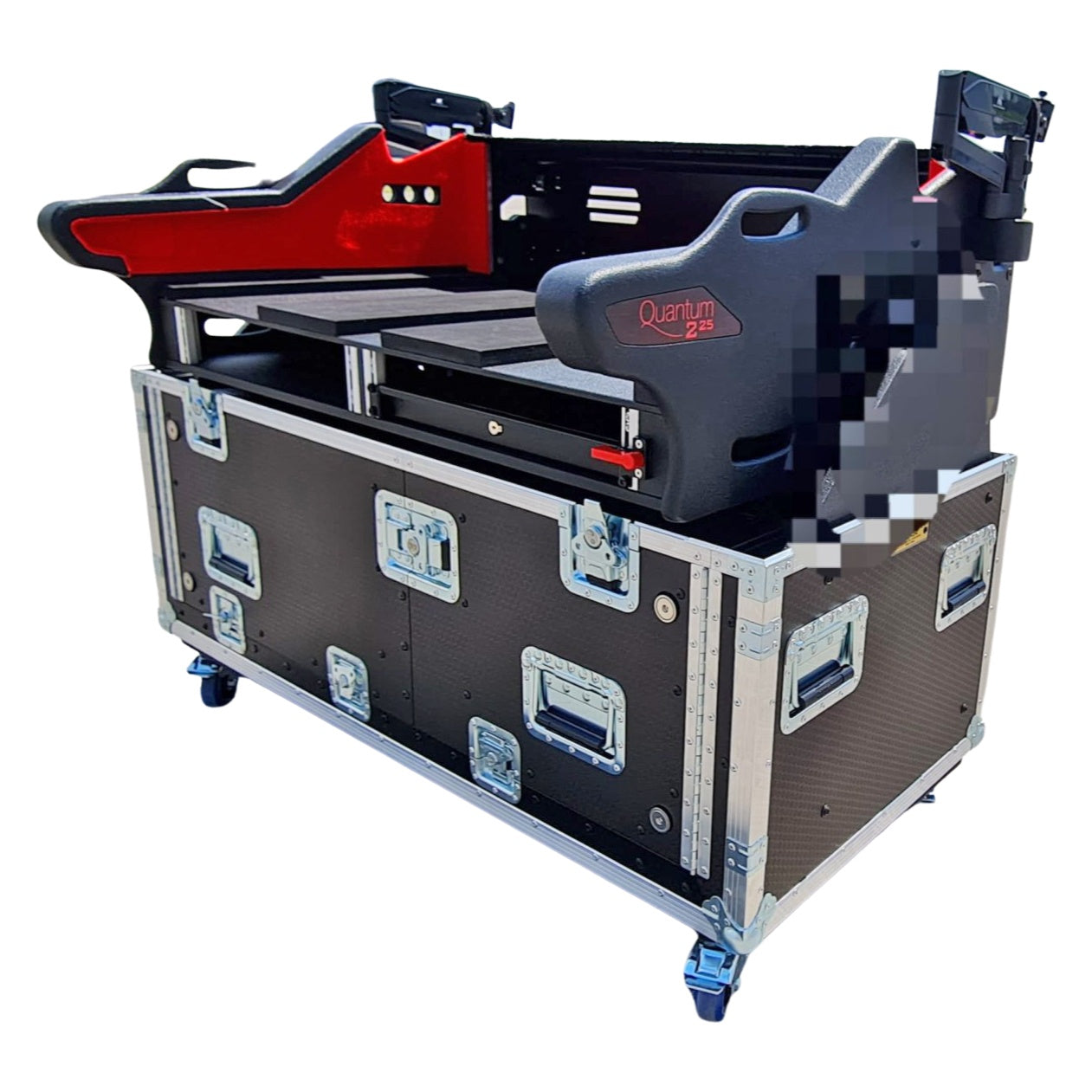 ProX Flip-Ready Hydraulic Console Case For Digital Audio Consoles | Soundcraft VI2000 | Detachable