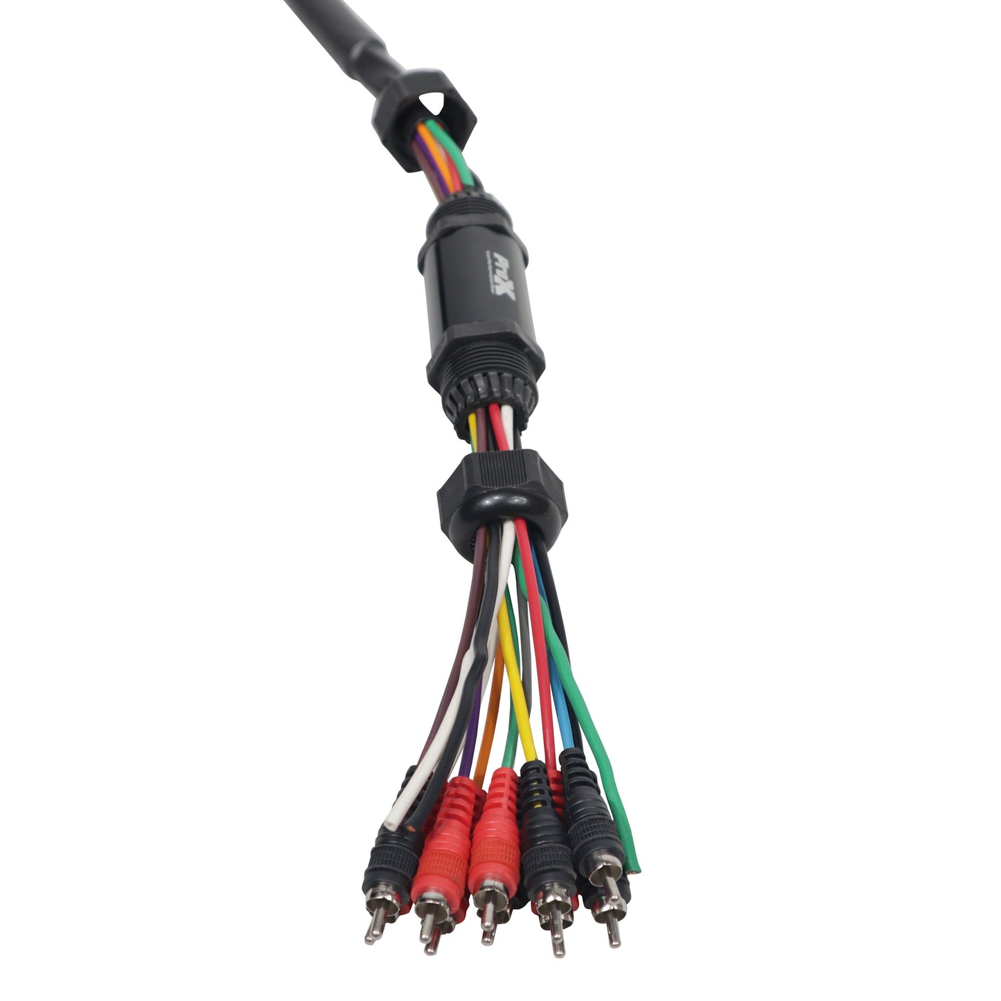 ProX RCA and Power Cable for Marine and Car Audio Medusa Style | 75 ft