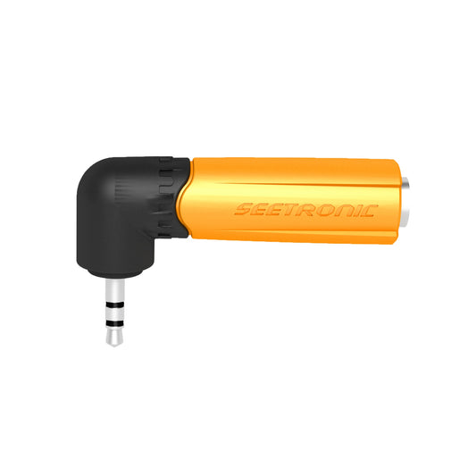 ProX XC-MMJ3-PM-R 1/4" Female to 1/8" Male Right Angled Adapter