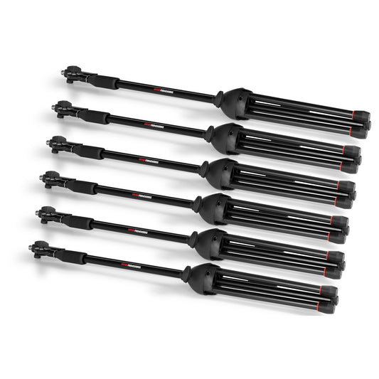 Gator GFW-MIC-6PACKBG Mic Boom Stand 6-Pack with Bag