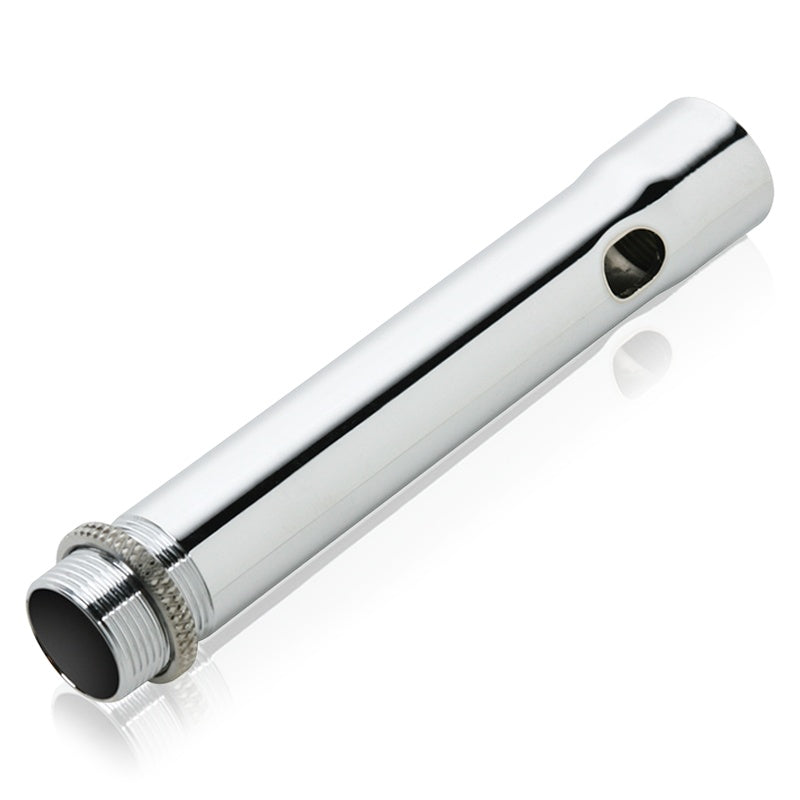 AtlasIED AD-15B Chrome Cable Feed-Thru Adapter With Mic Threads